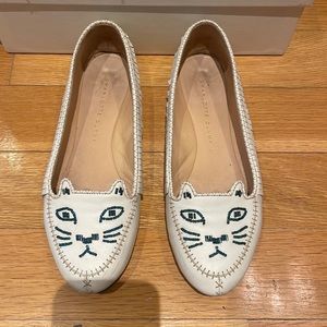 Charlotte Olympia Kitty Cat Flat